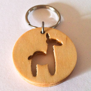 Llama Key Chain